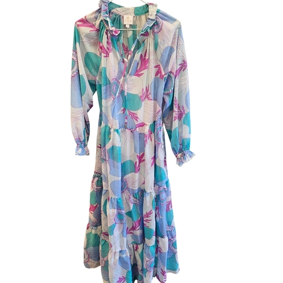 J. Marie Boutique Floral Maxi Dress NEW - Picture 7 of 8
